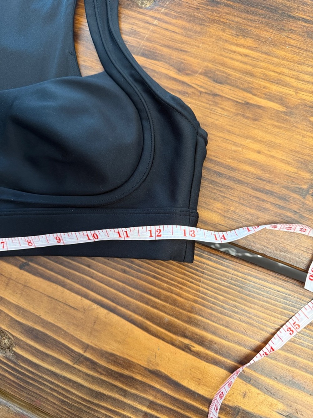 ALO Yoga Black Racerback Padded Sports Bra. Size Medium. Like new - Picture 6 of 7